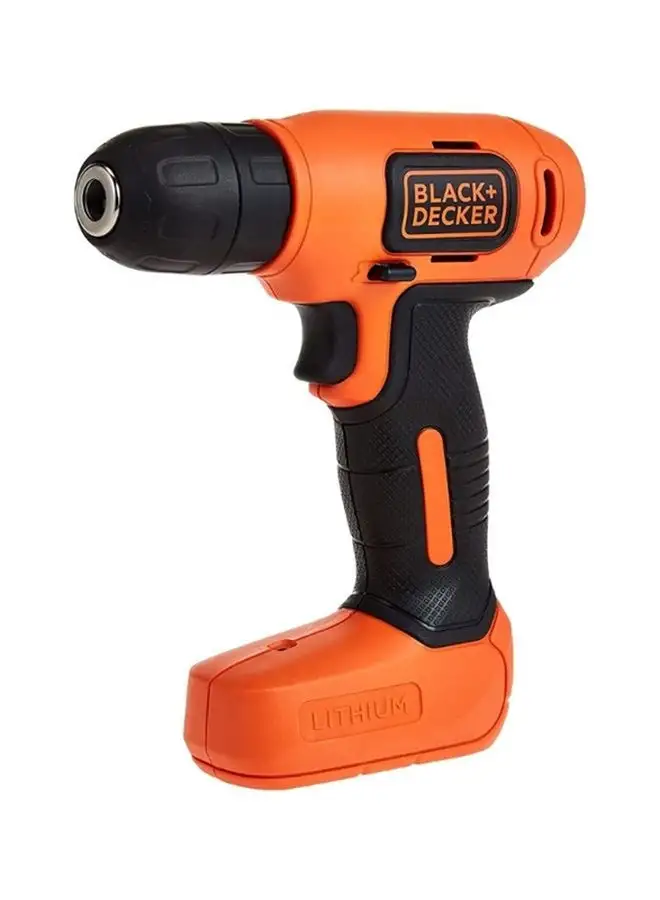 BLACK+DECKER Cordless Drill Driver 7.2V Li-Ion BDCD8-B5 Orange/Black