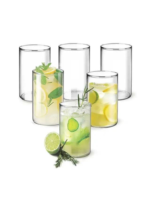 Milton Treo By Milton Borosilicate Vector Tumbler 340 Ml - 1X6 GLASS 20cm