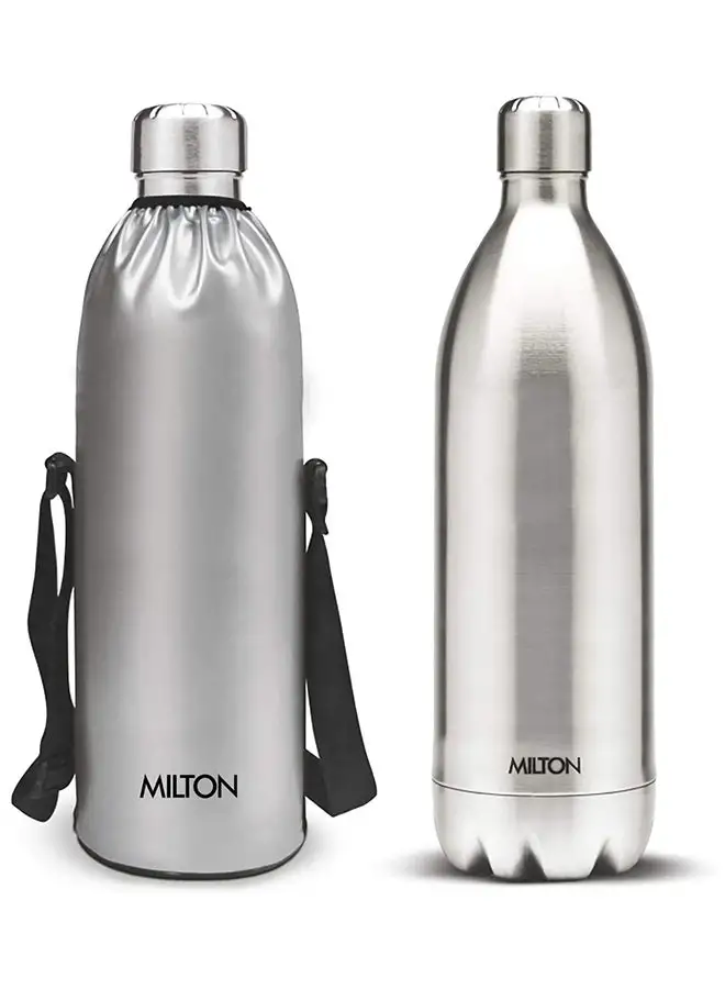 Milton Milton Duo Dlx Stainless Steel Flask, Silver Steel 1.5Liters