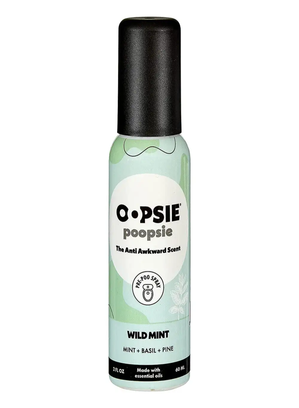 Oopsie Poopsie O-P 2oz Anti Awkward Scent Wild Mint