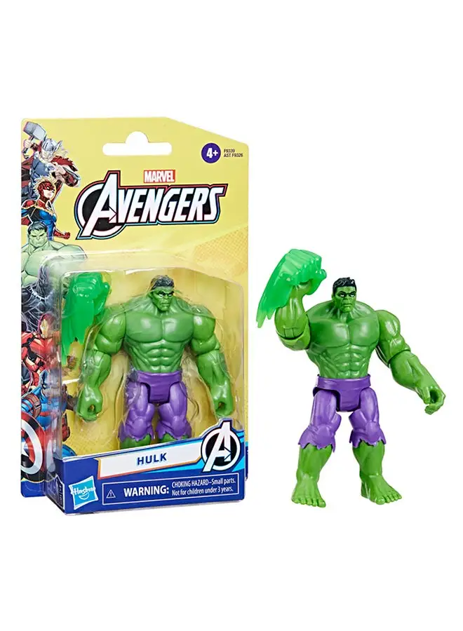 AVENGERS Marvel Avengers Epic Hero Series Hulk Deluxe Action Figure, 4-Inch-Scale, Super Hero Toys for Kids 4 and Up