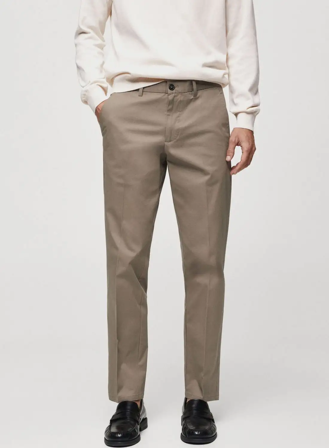 Mango Man Essential Regular Fit Trousers