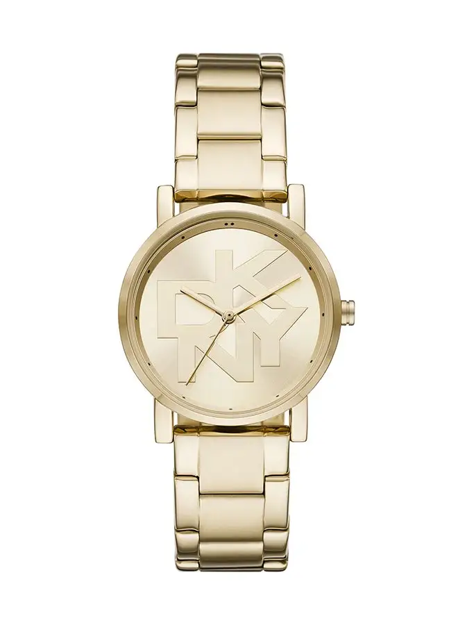 DKNY Women's Analog Round Shape Stainless Steel Wrist Watch NY2959 - 34 Mm