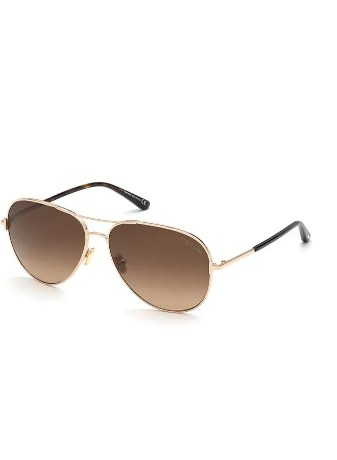 TOM FORD Unisex UV Protection Pilot Sunglasses - FT082328F59 - Lens Size: 59 Mm