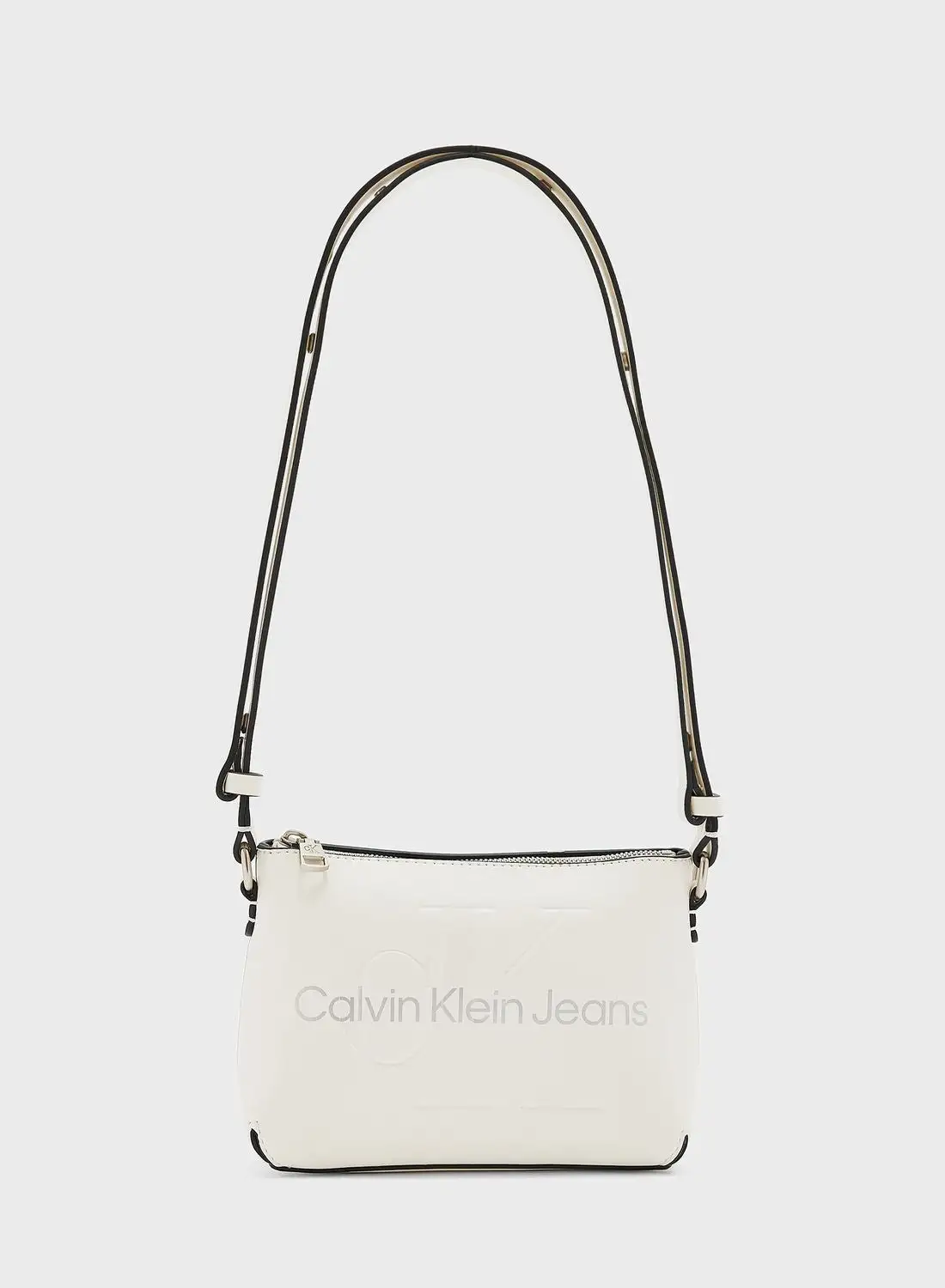 Calvin Klein Jeans Monogram Detailed Crossbody