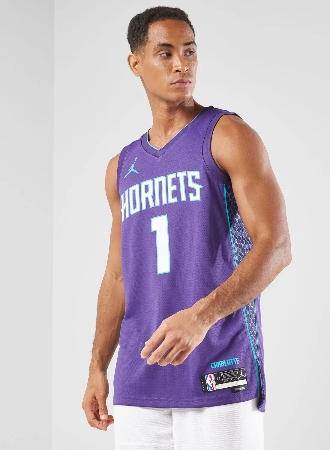 Nike Charlotte Hornets Dri-Fit Swimming Jersey