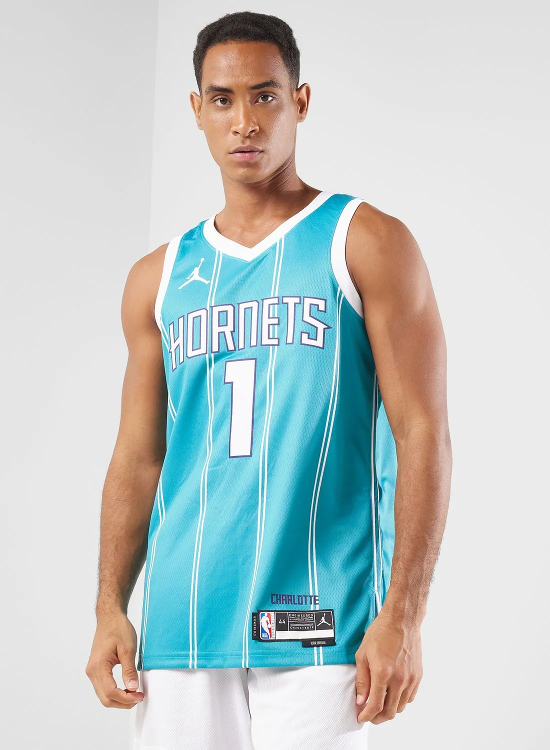 Nike Charlotte Hornets Dri-Fit Swimming Jersey