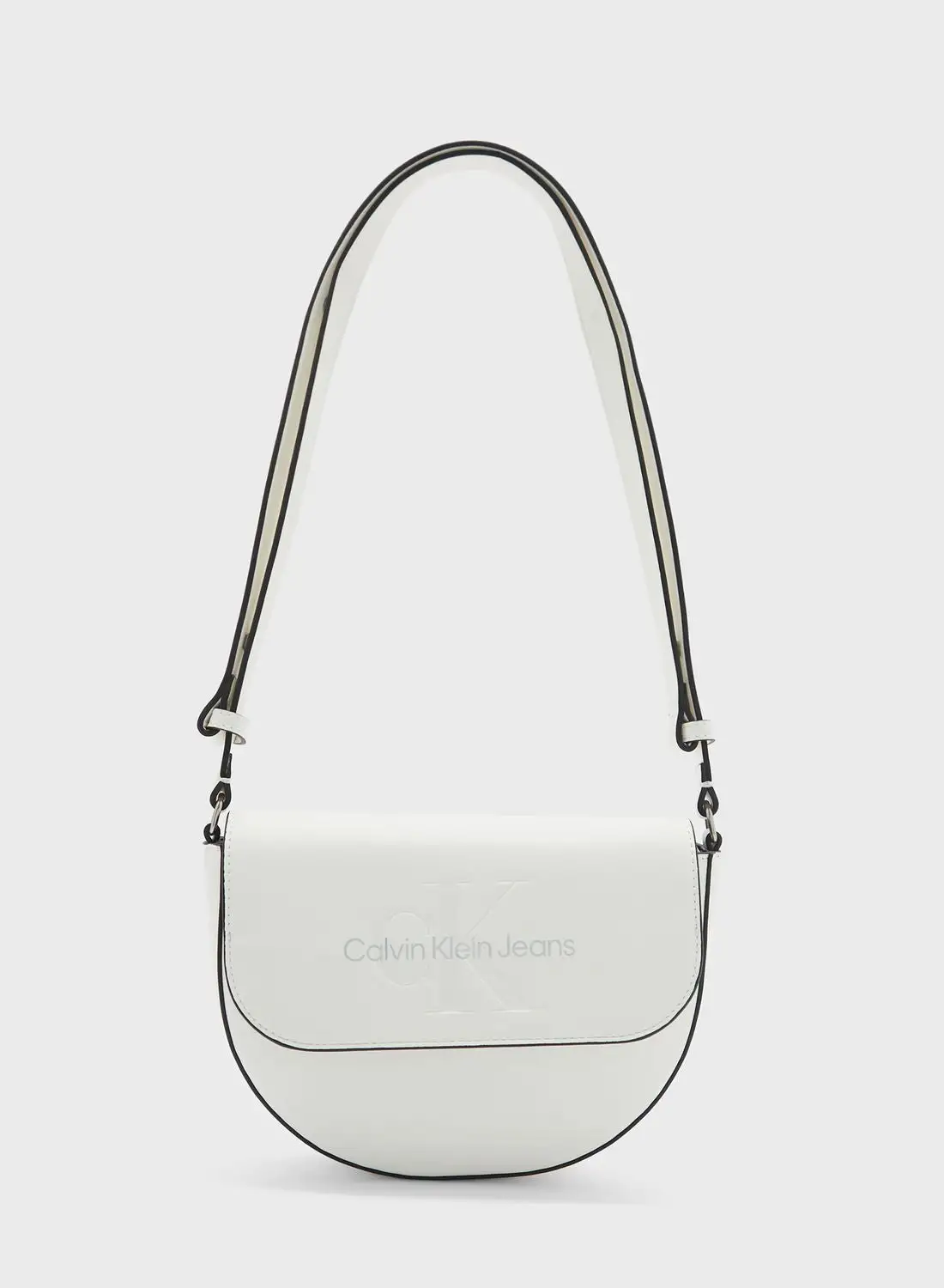 Calvin Klein Jeans Monogram Detailed Crossbody