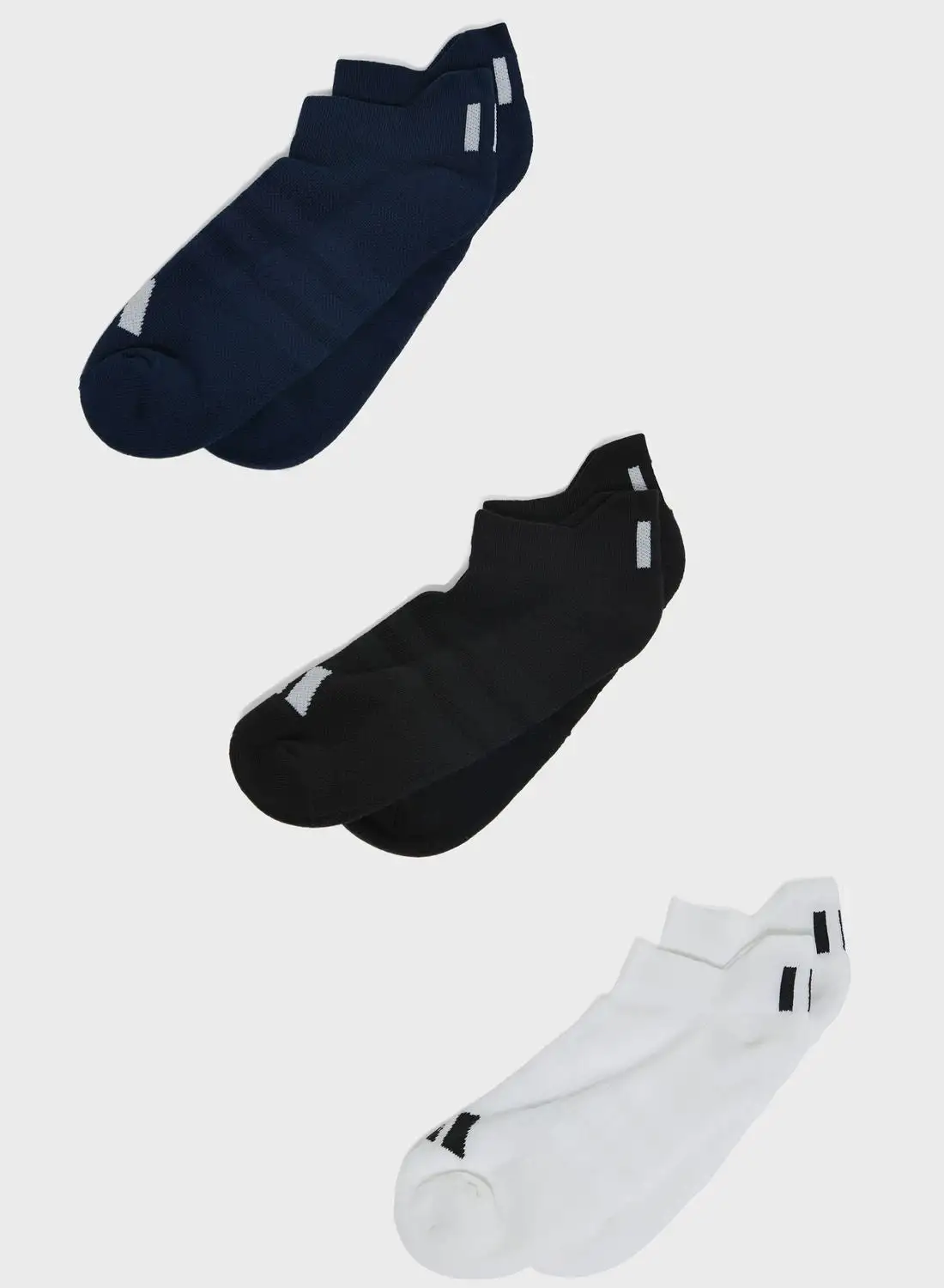 Adidas 3 Pack Ankle Socks