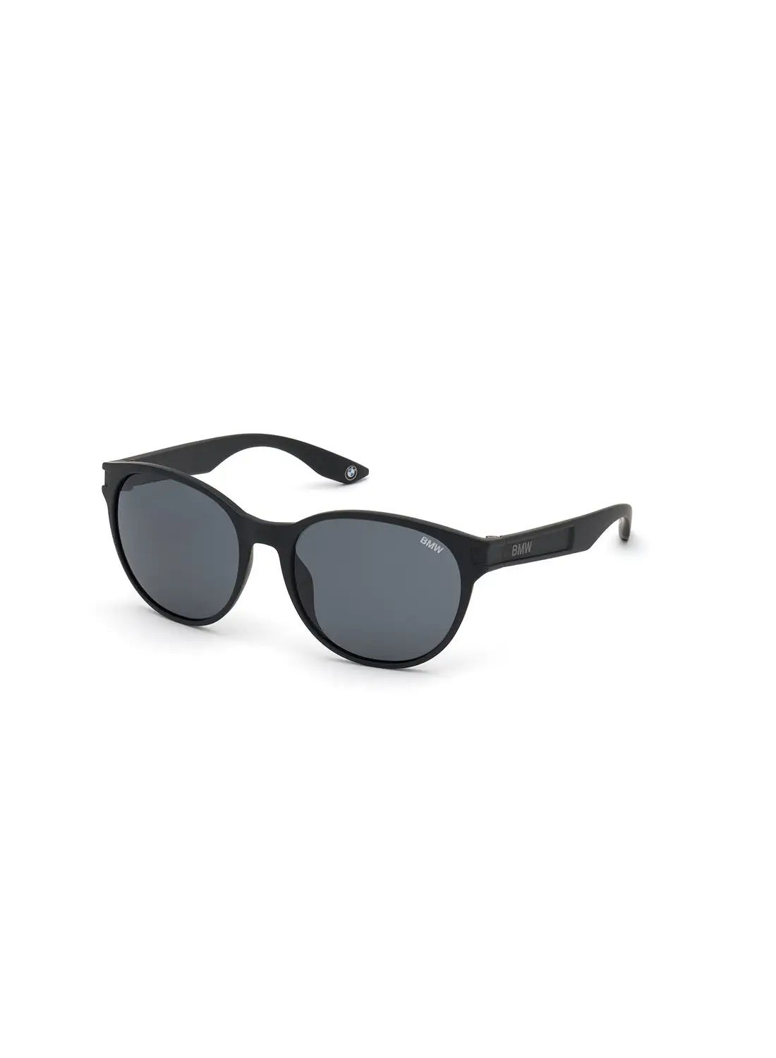 BMW Men's Polarized Round Sunglasses - BW000402D57 - Lens Size: 57 Mm