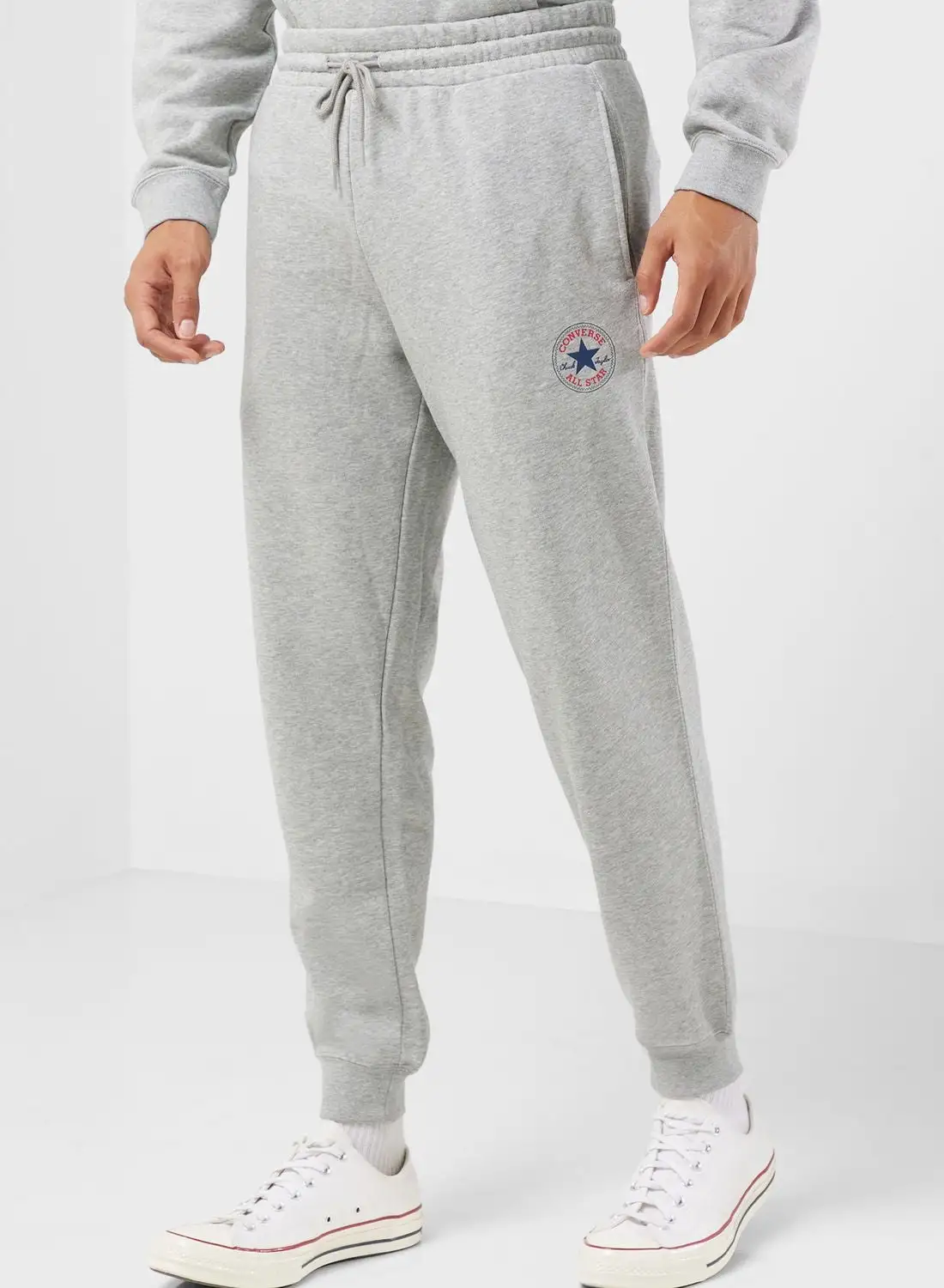 CONVERSE Standard Fit Center Front Large Chuck Patch Sweatpants