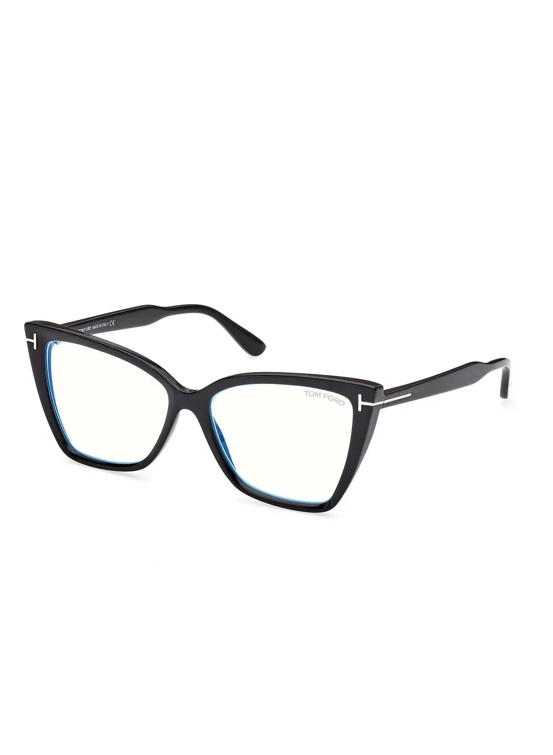 TOM FORD Women's Cat Eye Eyeglass Frame - FT5844-B00155 - Lens Size: 55 Mm