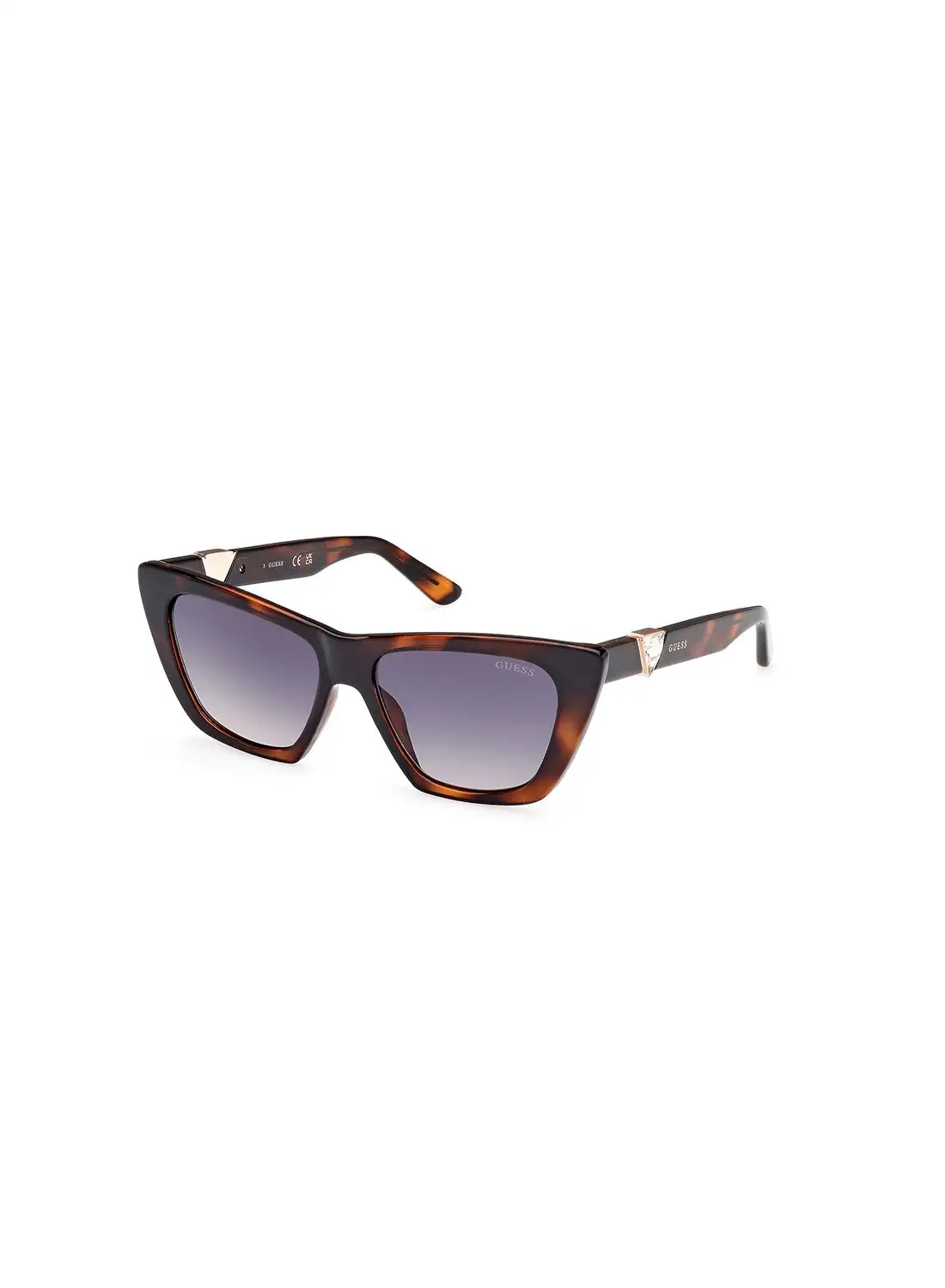 GUESS Women's UV Protection Rectangular Sunglasses - GU0013952B53 - Lens Size: 53 Mm