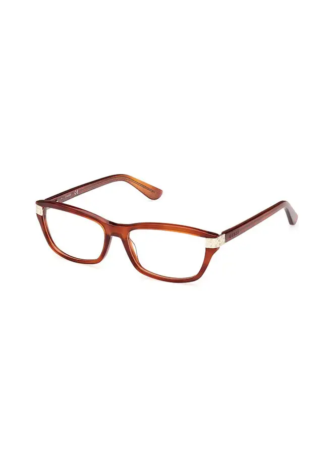 GUESS Women's Rectangular Eyeglass Frame - GU295605354 - Lens Size: 54 Mm