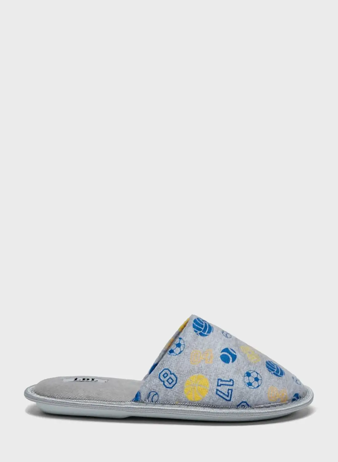 LBL by Shoexpress Printed Bedroom Slipper