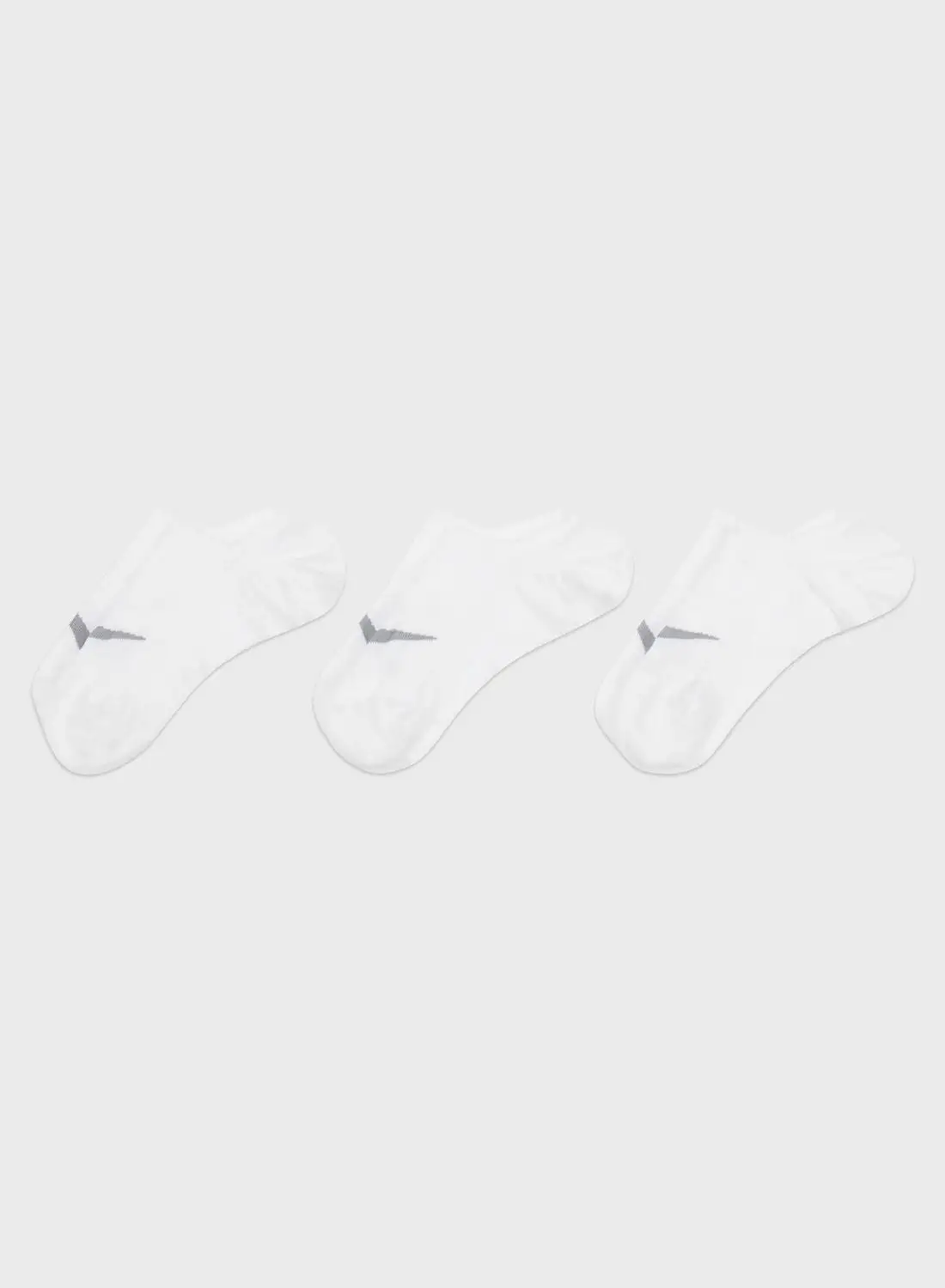 Nike 3 Pack Everyday Plus No Show Socks