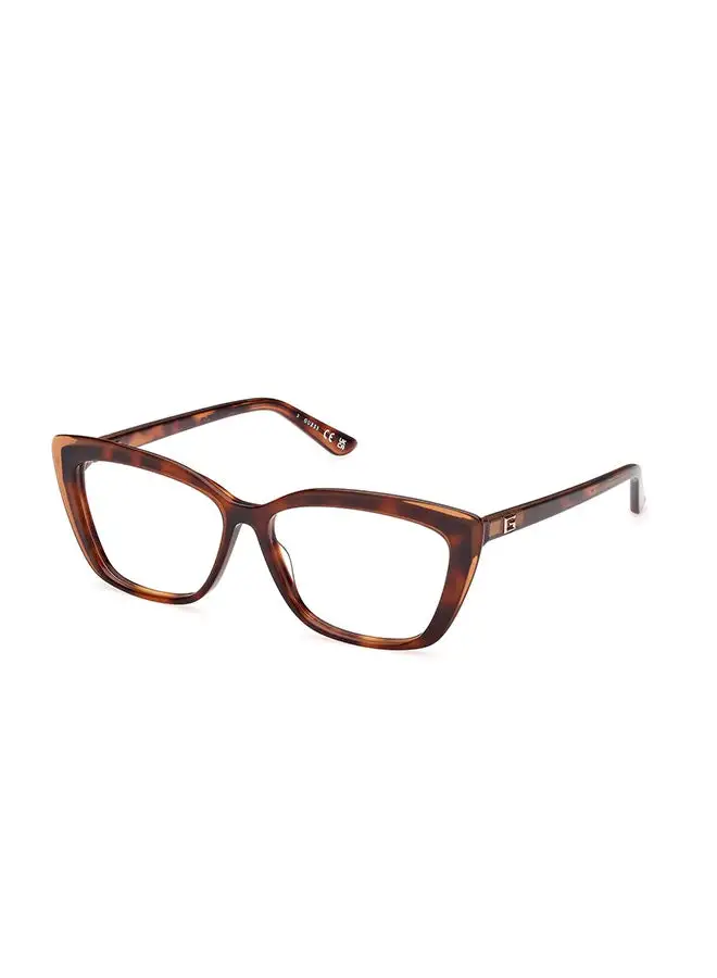 GUESS Women's Square Eyeglass Frame - GU297705255 - Lens Size: 55 Mm