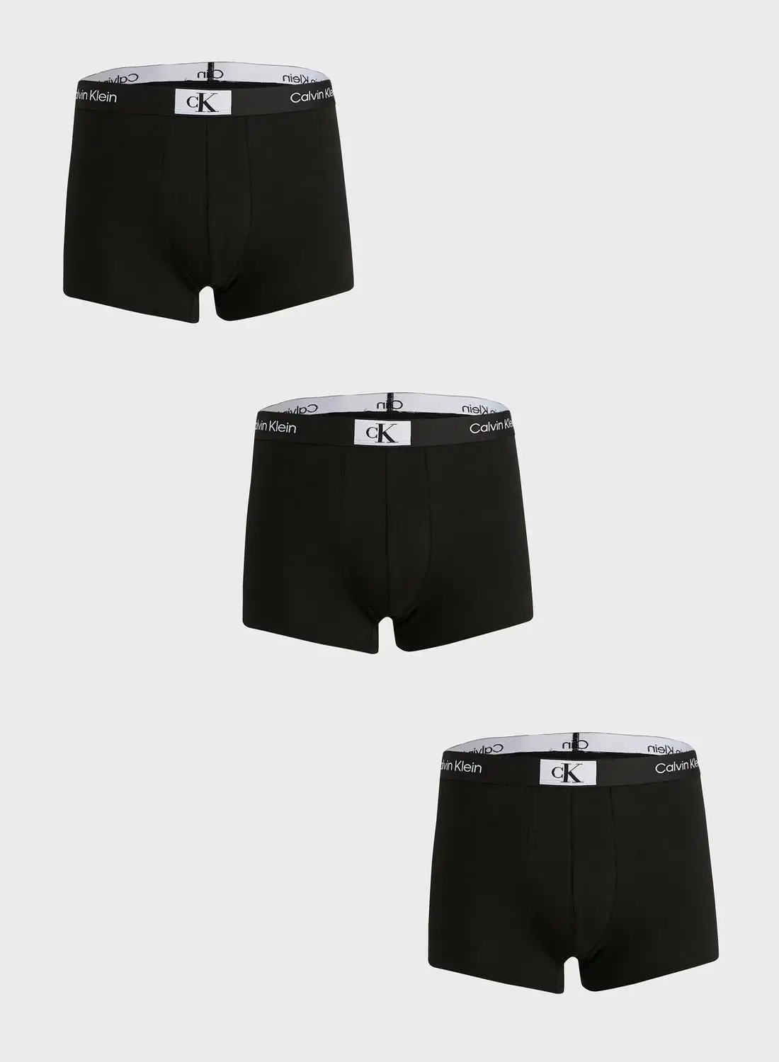 CALVIN KLEIN 3 Pack Essential Trunks