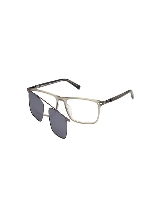 Timberland Men's Rectangular Eyeglass Frame - TB1824-H09555 - Lens Size: 55 Mm