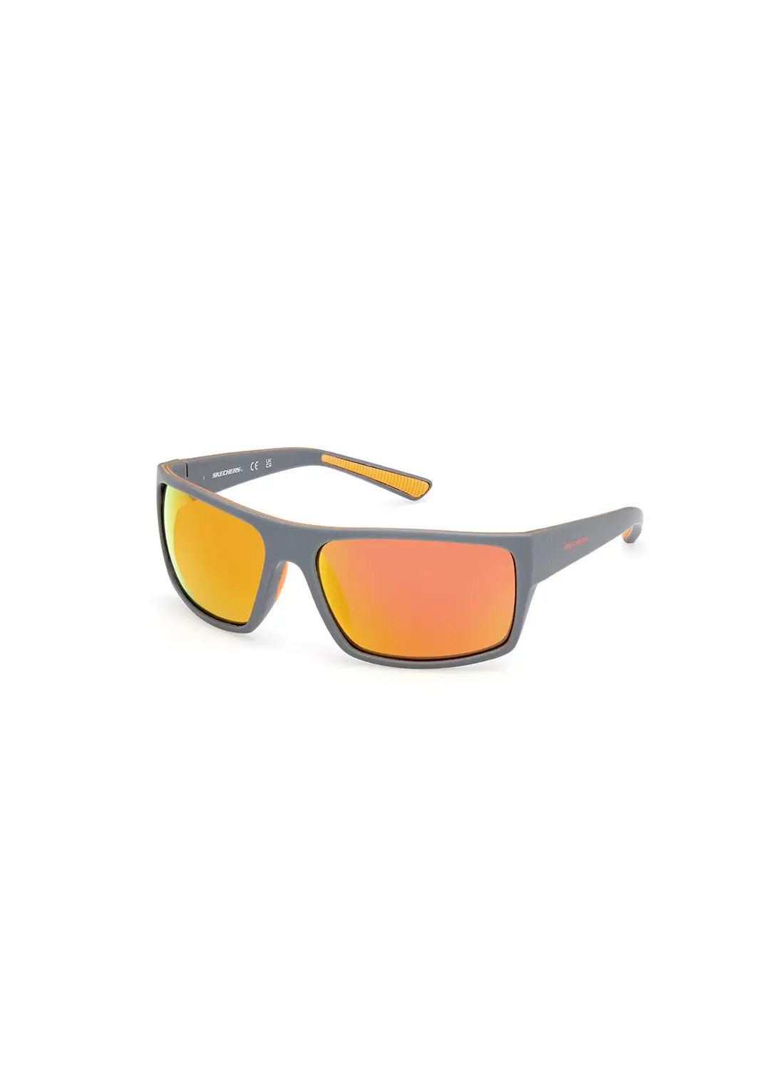 SKECHERS Men's UV Protection Rectangular Sunglasses - SE629220U63 - Lens Size: 63 Mm