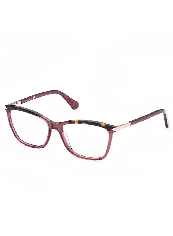 GUESS Women's Square Eyeglass Frame - GU288006954 - Lens Size: 54 Mm