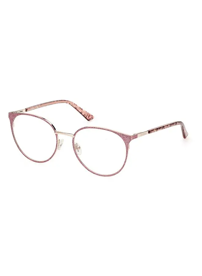 GUESS Women's Round Eyeglass Frame - GU291307450 - Lens Size: 50 Mm