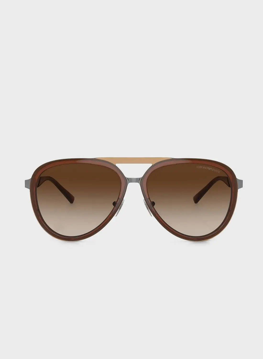 EMPORIO ARMANI 0Ea2145 Oversized Sunglasses