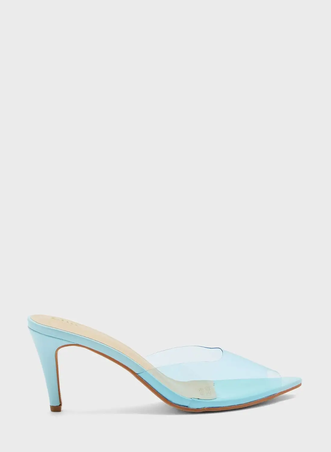 ELLA Clear Sandal With Pointed Toe