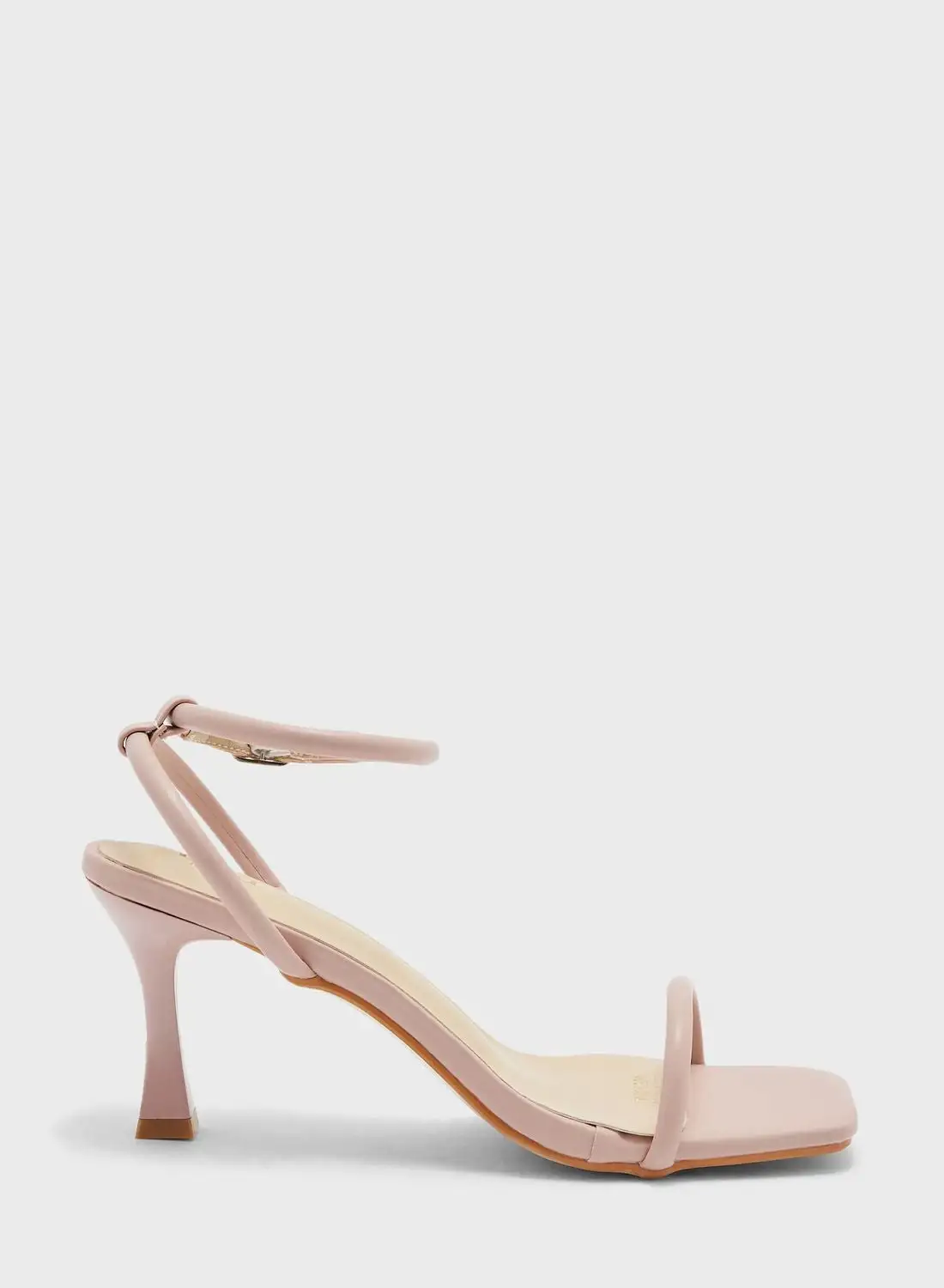 ELLA Ankle Strap Square Toe Sandal