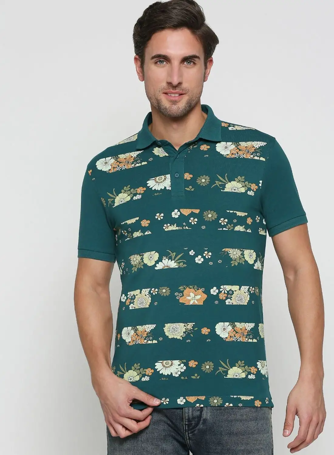 Being Human All Over Printed Polo