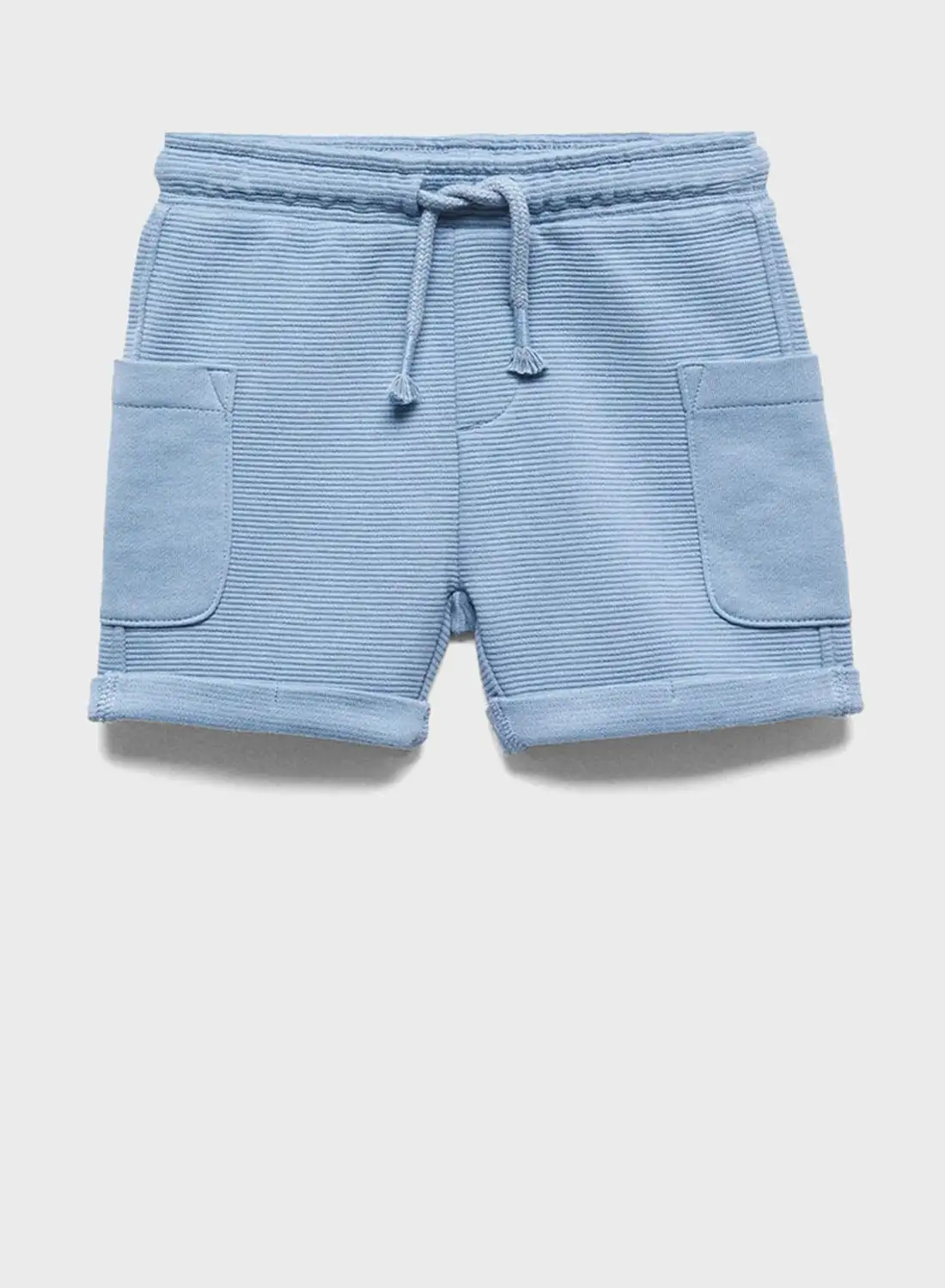 MANGO Kids Drawstring Bermuda Shorts