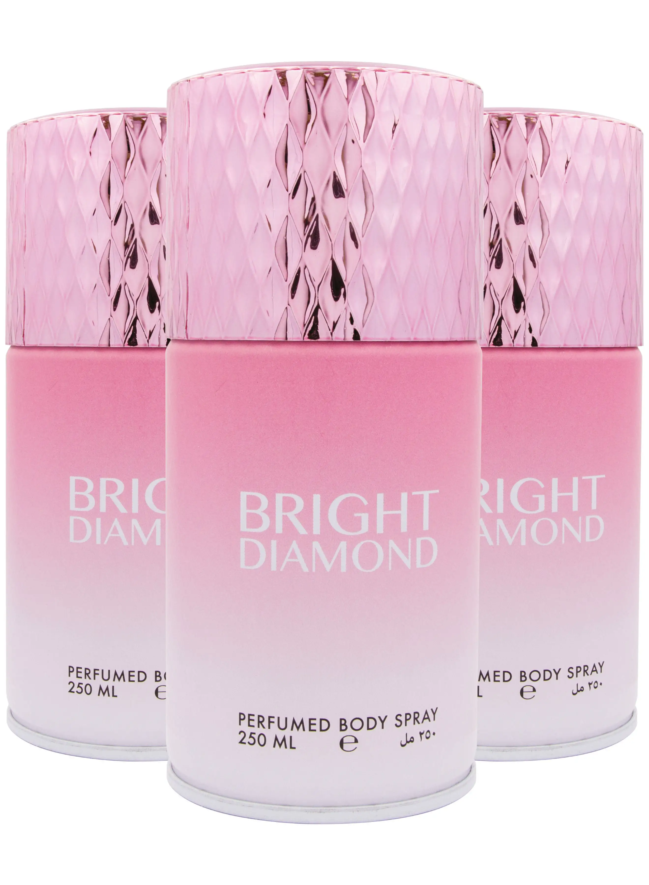 Elegant Bright Diamond Perfumed Spray 250ml Pack Of 3