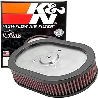 K&N Engine Air Filter: High Performance, Premium, Powersport Air Filter: Fits 2009-2017 HARLEY DAVIDSON (Fat Bob, Dyna Low Rider, Wide Glide, Switchback, CVO Limited, and other select models) HD-0910