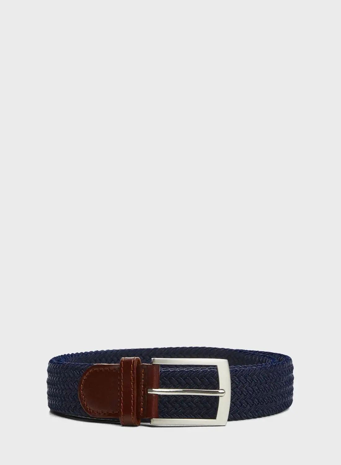 Mango Man Elastic Non Allocated Hole Belt