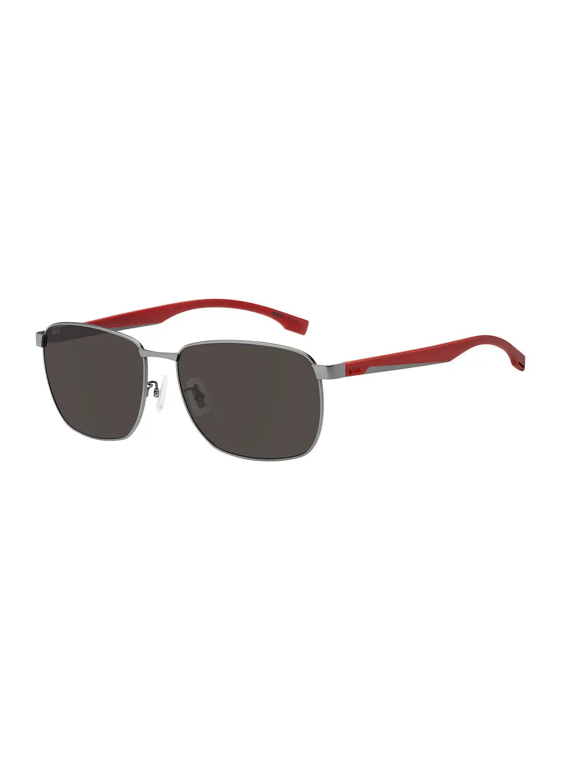 HUGO BOSS Men's UV Protection Rectangular Sunglasses - Boss 1469/F/Sk Mtdk Ruth 62 - Lens Size: 62 Mm