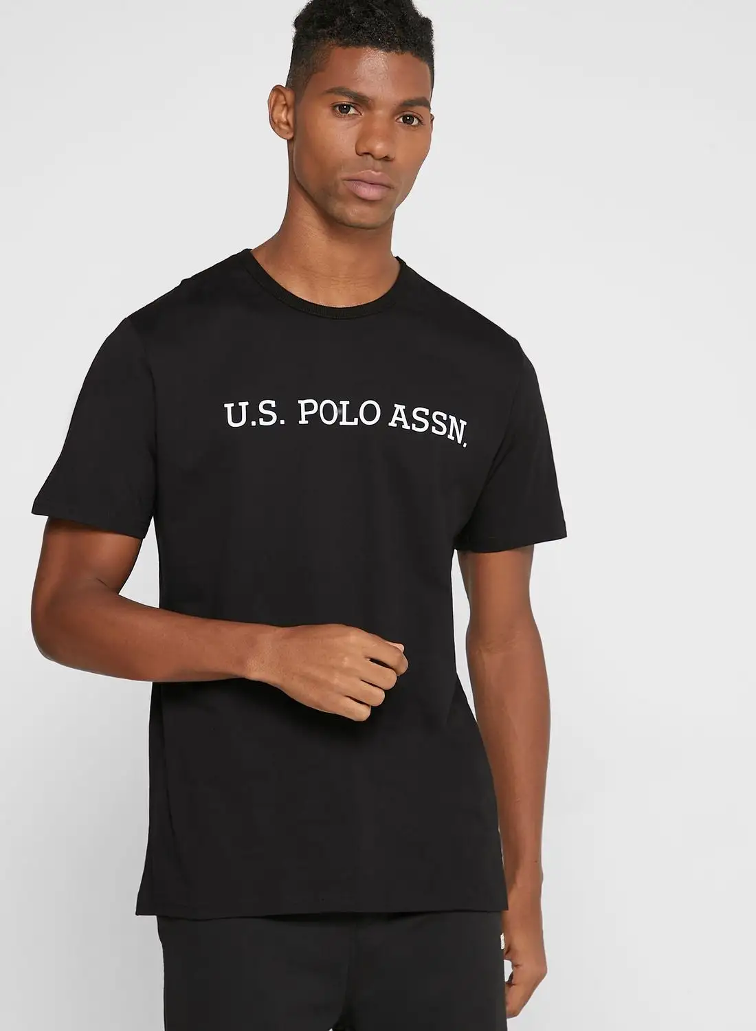 U.S. Polo Assn. Logo Crew Neck T-Shirt