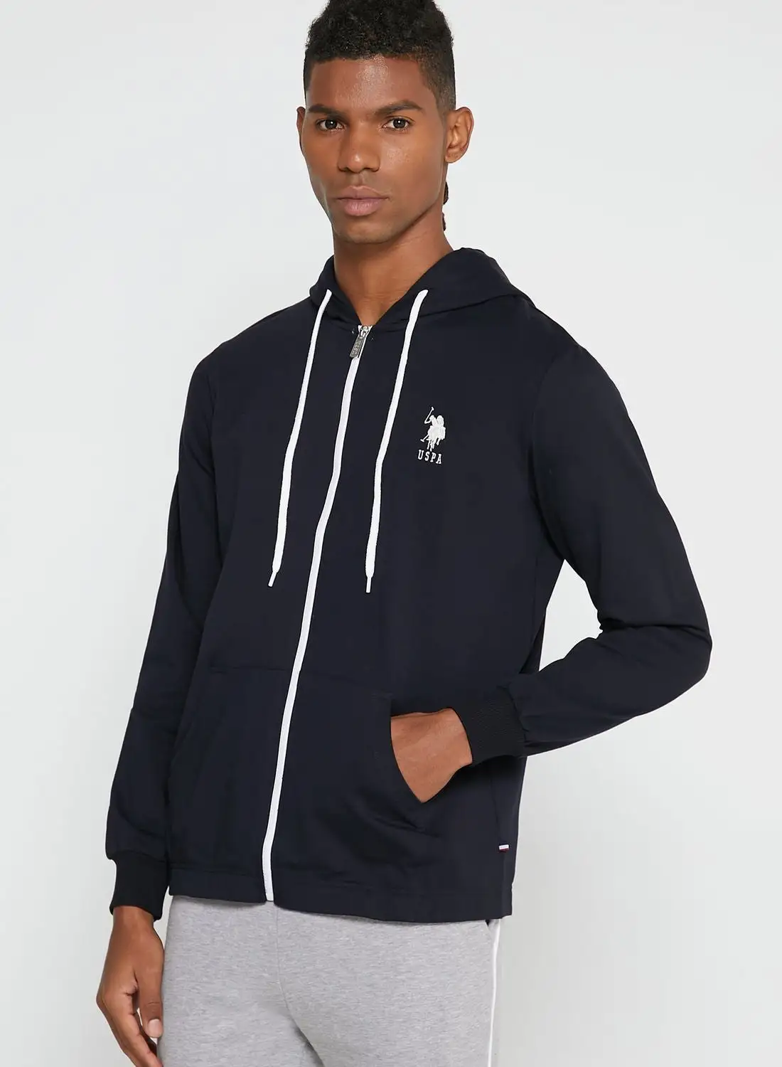 U.S. Polo Assn. Logo Hoodie