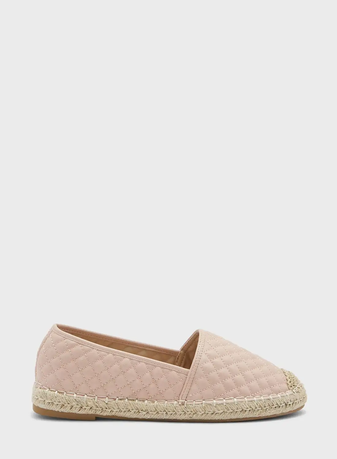 ELLA Quilted Toe Cap Espadrille