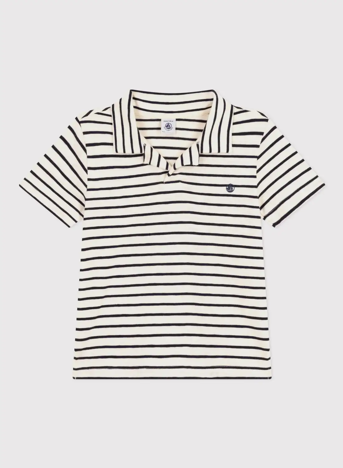 Petit Bateau Kids Striped Polo Shirt