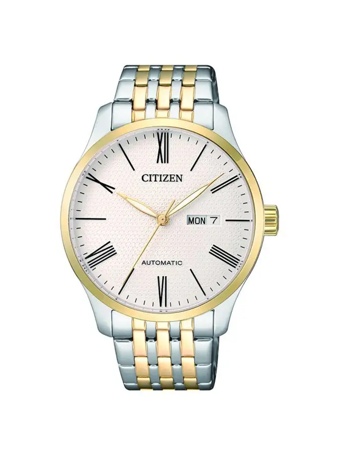 CITIZEN Men's Mechanical  Day And Date Watch - NH8354-58A