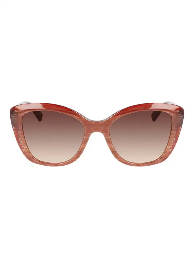 Longchamp Women's UV Protection Butterfly Sunglasses - LO714S-604-5419 - Lens Size: 54 Mm