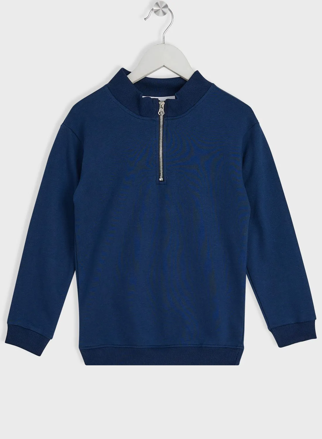 Pinata Boys Solid Half Zip sweater