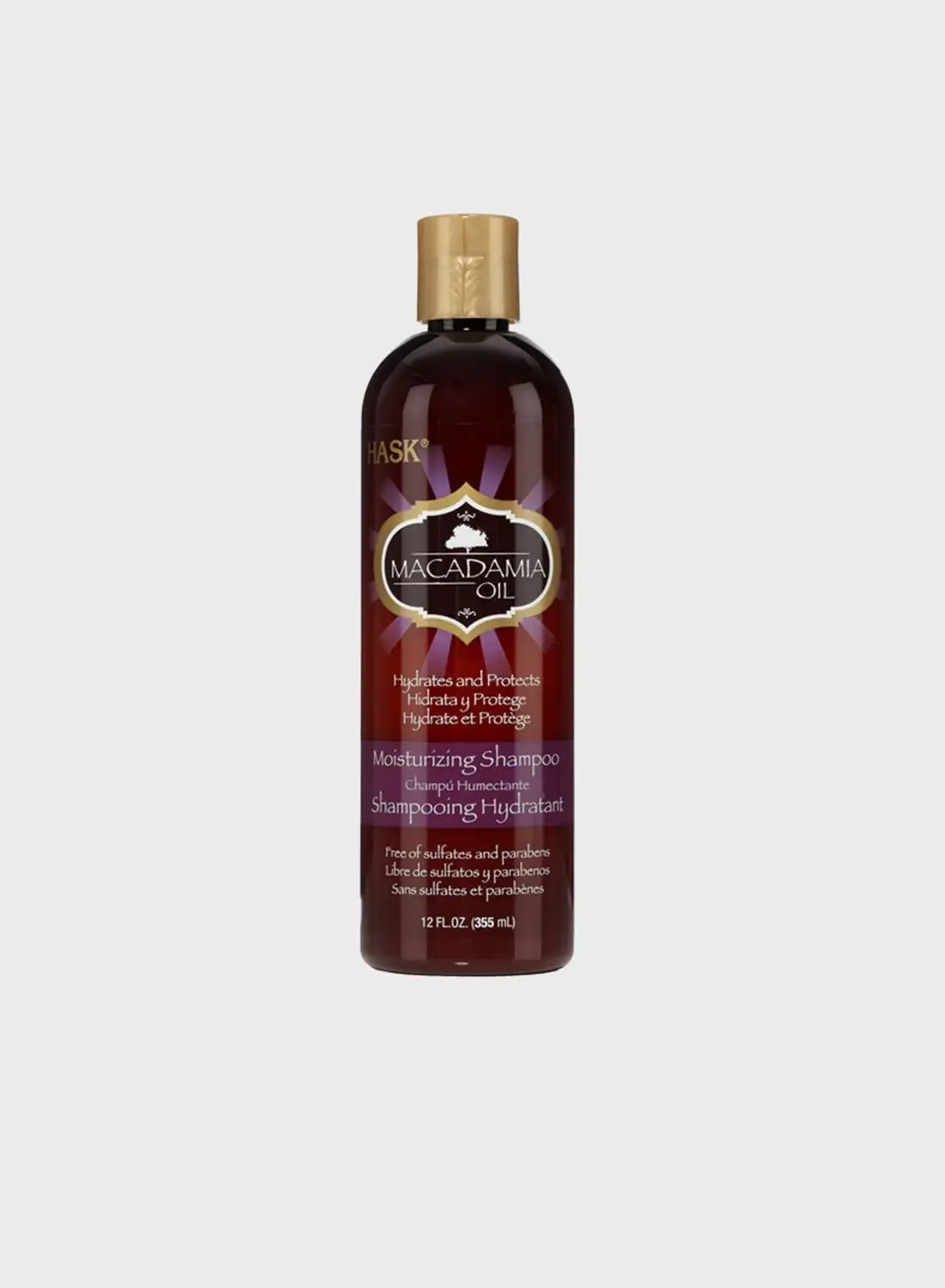 HASK Macadamia Oil Moisturizing Shampoo 355Ml