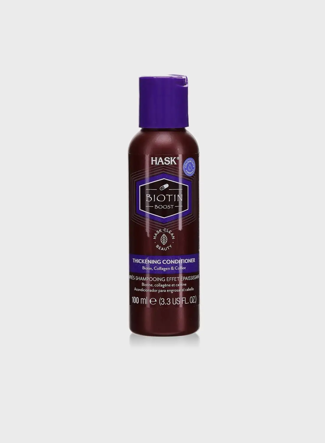 HASK Biotin Shampoo 100Ml & Conditioner 100Ml Travel Pack