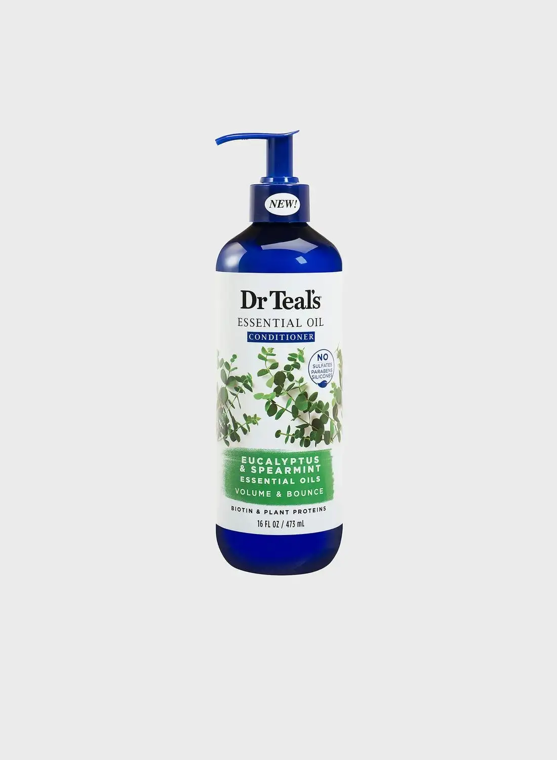 Dr. Teals Dr Teal'S Volume & Bounce Essential Oil Conditioner Eucalyptus & Spearmint 473Ml