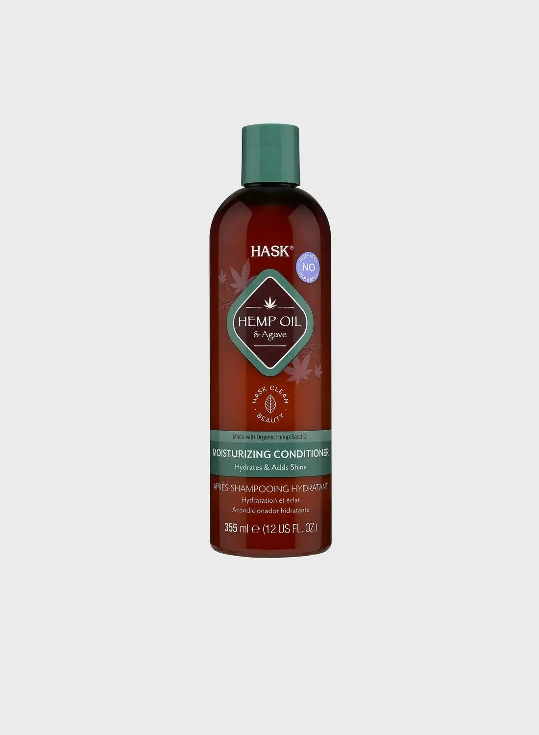 HASK Hemp Oil & Agave Moisturizing Conditioner 355Ml