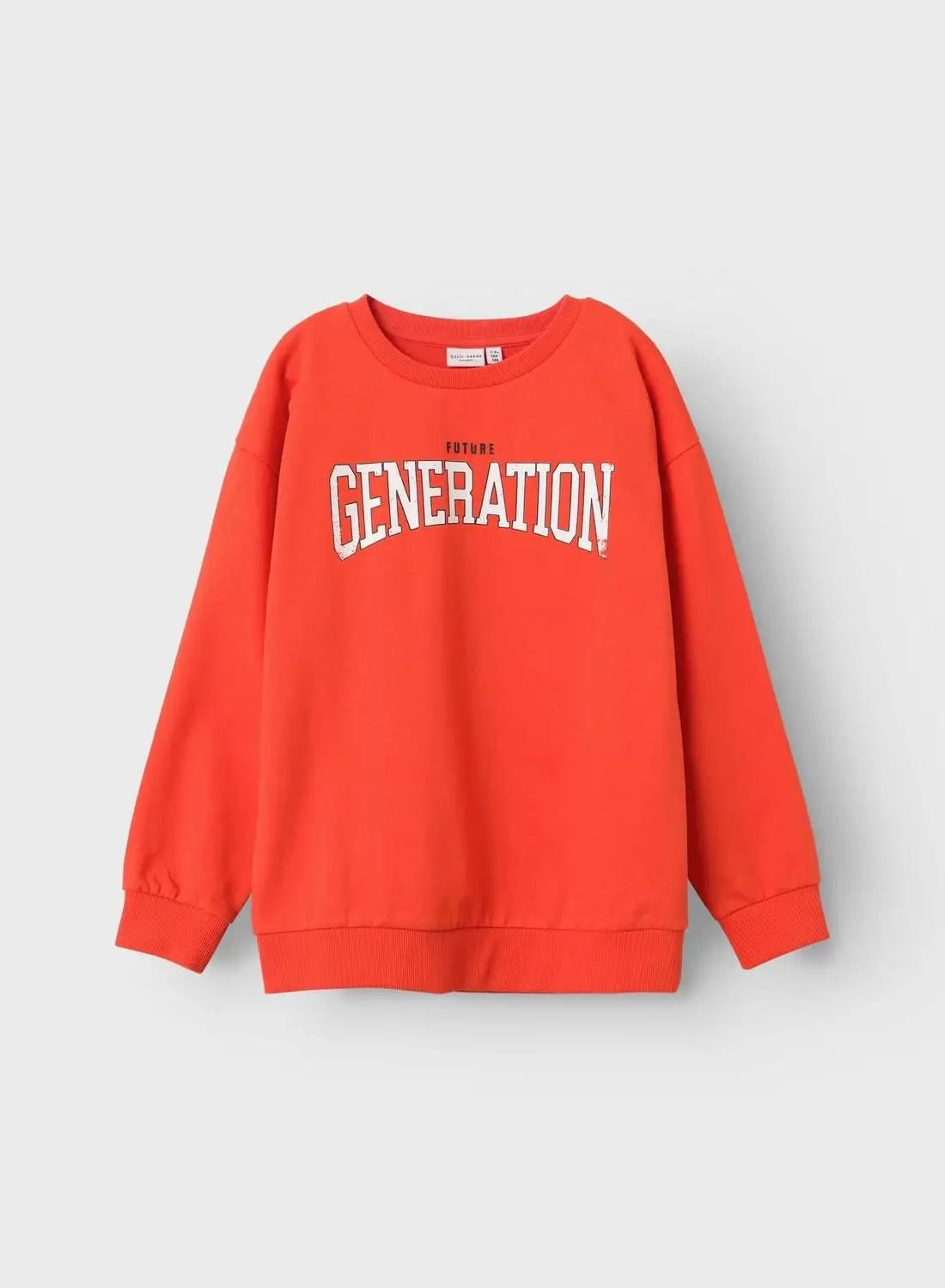 NAME IT Kids Text Print Sweatshirt