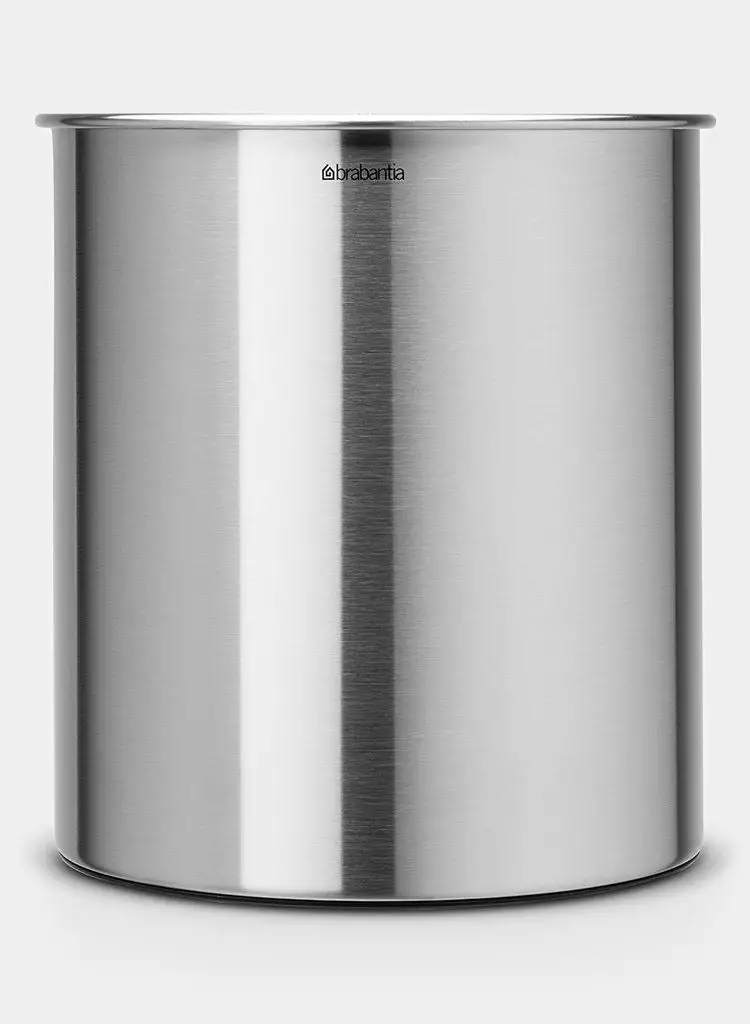 brabantia BRABANTIA Waste Paper Bin 7 litre  Matt Steel