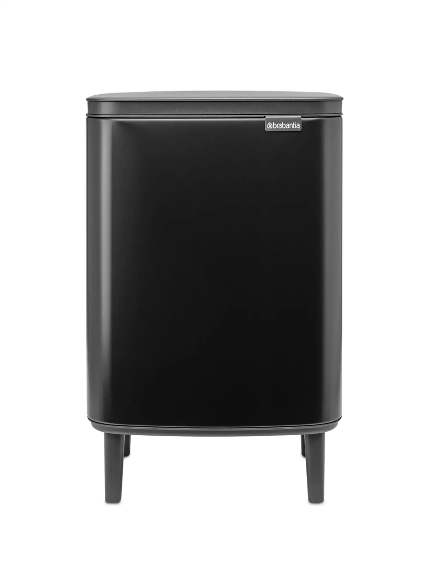 brabantia Bo Waste Bin Hi 12L - Matt Black