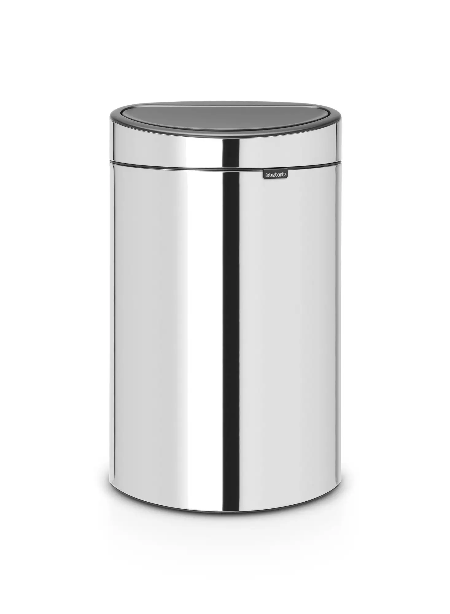 brabantia Stainless Steel Touch Bin 40 litre with Plastic Inner Bucket